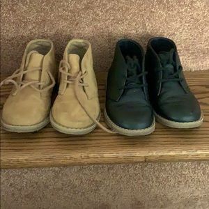 Set of boys dress shoes